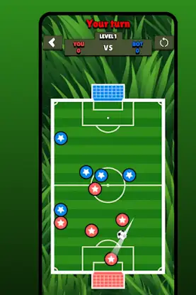 Table Soccer Battle screenshot 1
