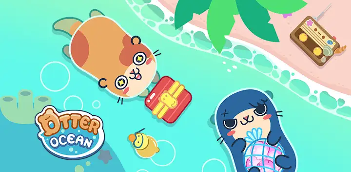 Otter Ocean - Treasure hunt — Android game banner