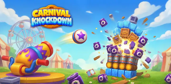 Carnival Knockdown — Android game banner