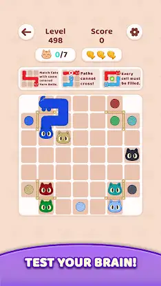 Purr Link: Draw & Connect screenshot 1