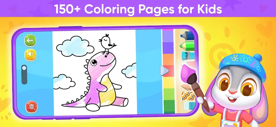 Baby Coloring Book for Kids 2+ screenshot 1