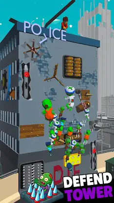Rooftop Survival - Zombie TD screenshot 3