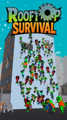 Rooftop Survival - Zombie TD screenshot 1