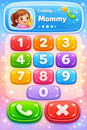 Baby Phone - Kids Mobile Games screenshot 2