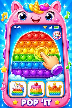 Unicorn Baby Phone Games screenshot 1