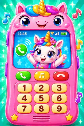 Unicorn Baby Phone Games screenshot 5