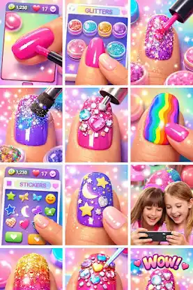 Nail Art - Nails Salon ASMR screenshot 1