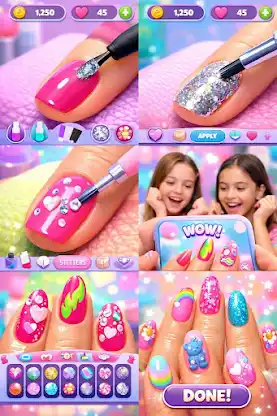 Nail Art - Nails Salon ASMR screenshot 2