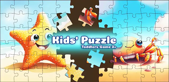 Kids' Puzzle: Toddlers Game 3+ — Android game banner