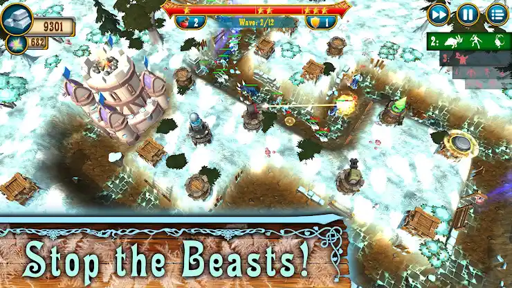 Fantasy Realm Tower Defense screenshot 2
