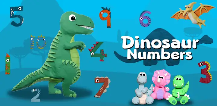Read & Play: Dinosaur Numbers — Android app banner