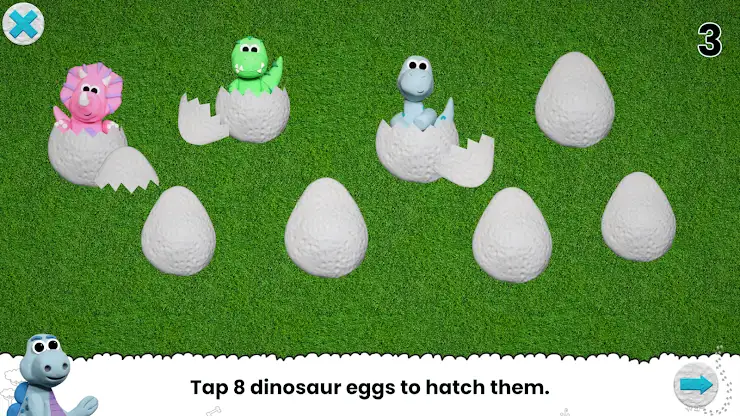 Read & Play: Dinosaur Numbers screenshot 6