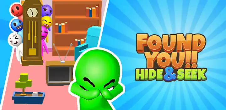 Found you - hide and seek — Android game banner