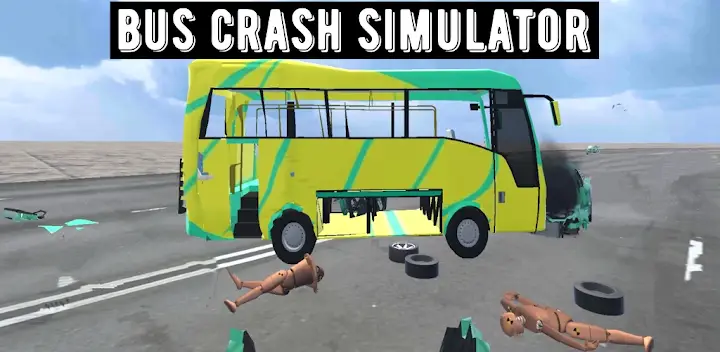 Bus Crash Simulator — Android game banner
