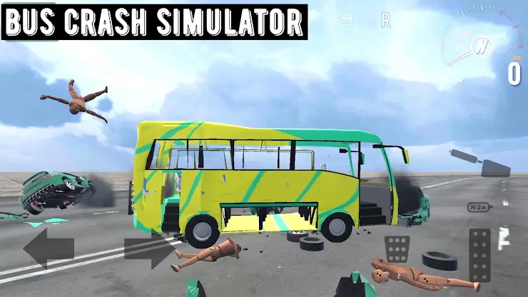 Bus Crash Simulator screenshot 1