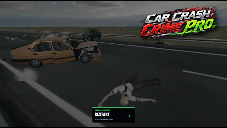 Car Crash Crime Pro screenshot 1