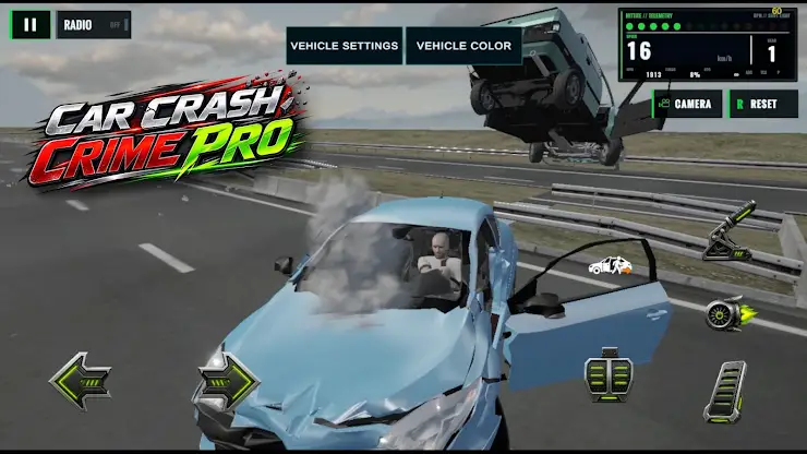 Car Crash Crime Pro screenshot 5