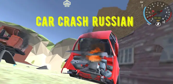 Car Crash Russian — Android game banner
