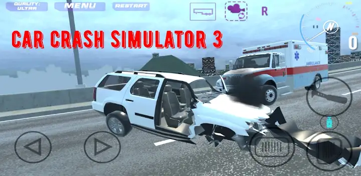 Car Crash Simulator 3 — Android game banner