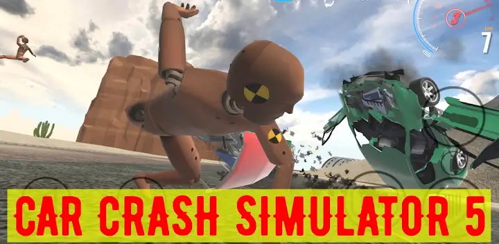 Car Crash Simulator 5 — Android game banner