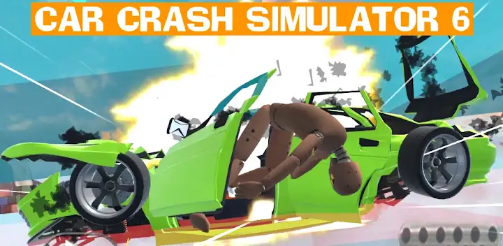 Car Crash Simulator 6 — Android game banner