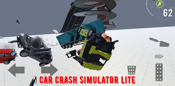 Car Crash Simulator Lite — Android game banner