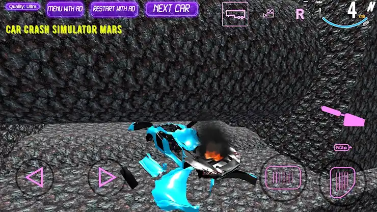 Car Crash Simulator Mars screenshot 4