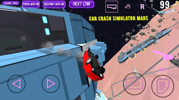 Car Crash Simulator Mars screenshot 7