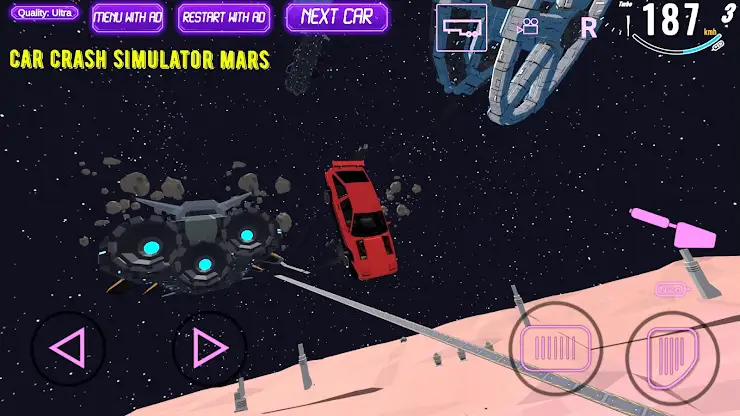 Car Crash Simulator Mars screenshot 5