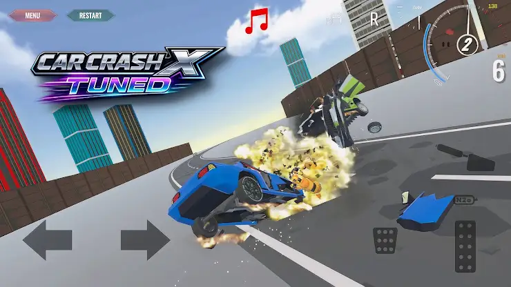 Car Crash X Tuned screenshot 6