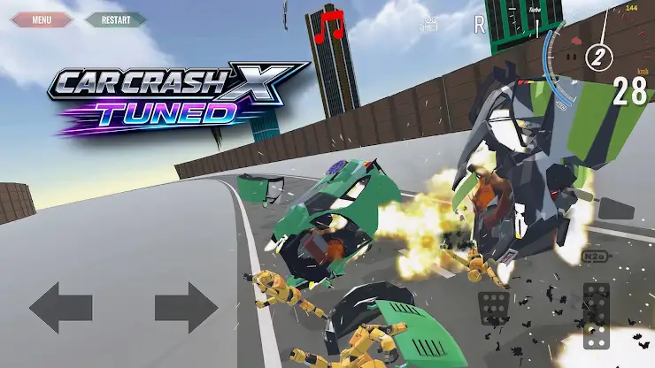 Car Crash X Tuned screenshot 4