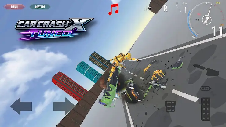 Car Crash X Tuned screenshot 5