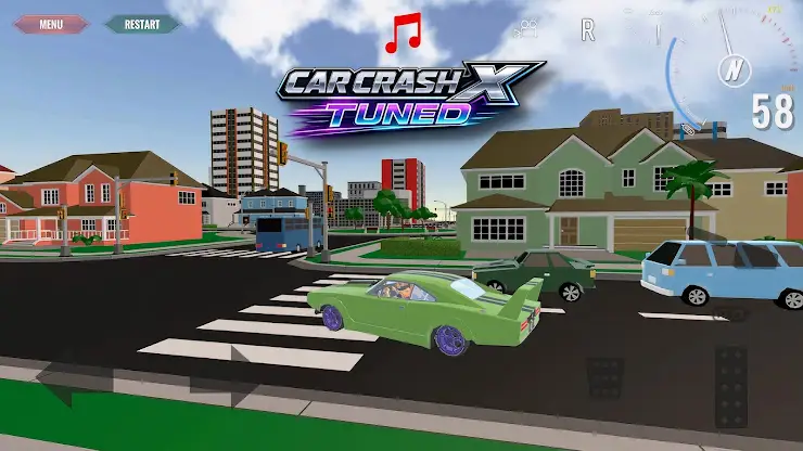 Car Crash X Tuned screenshot 3