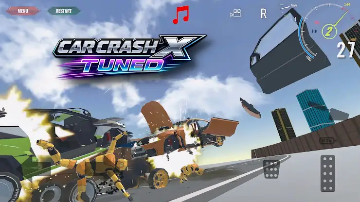 Car Crash X Tuned screenshot 1