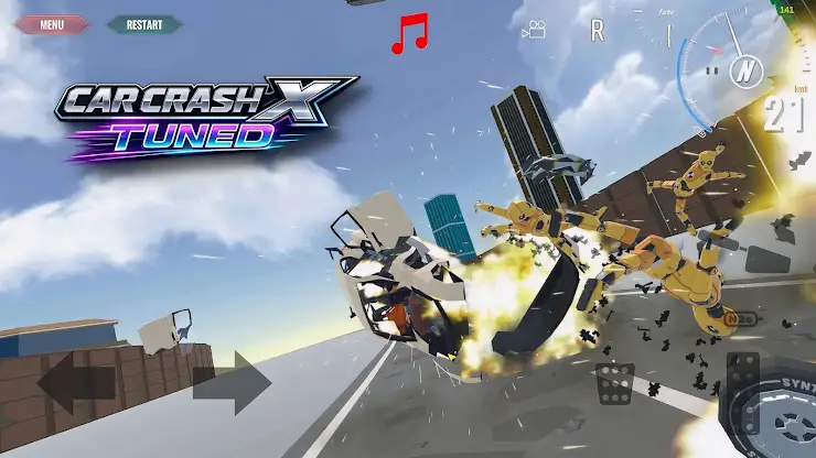 Car Crash X Tuned screenshot 7