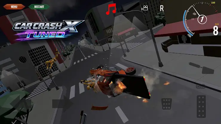 Car Crash X Tuned screenshot 2