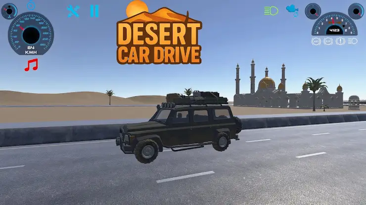 Desert Car Drive screenshot 1