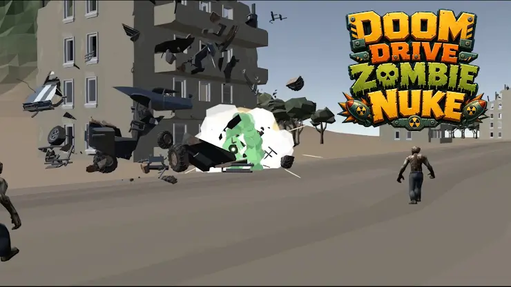 Doom Drive Zombie Nuke screenshot 2