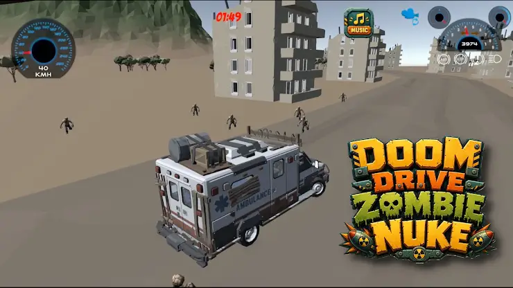 Doom Drive Zombie Nuke screenshot 7