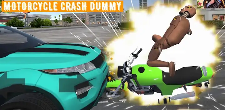 Motorcycle Crash Dummy — Android game banner