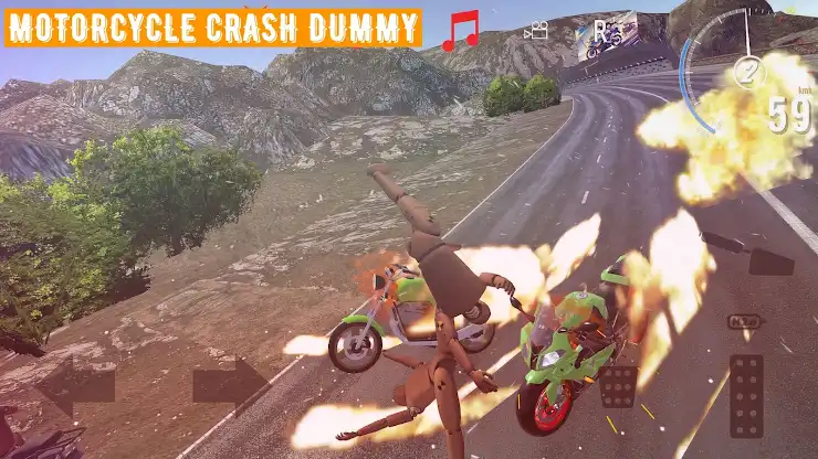 Motorcycle Crash Dummy screenshot 2