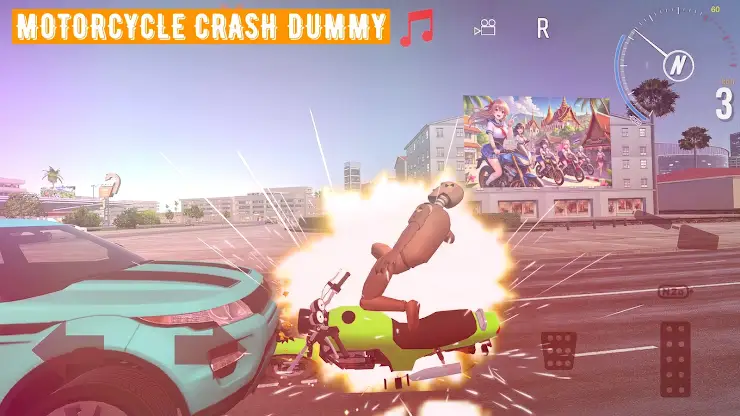 Motorcycle Crash Dummy screenshot 8
