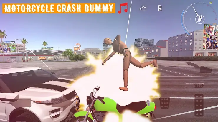 Motorcycle Crash Dummy screenshot 1