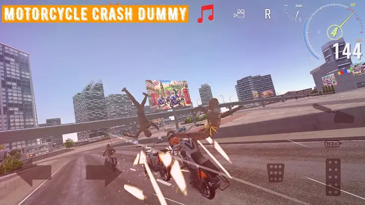 Motorcycle Crash Dummy screenshot 6
