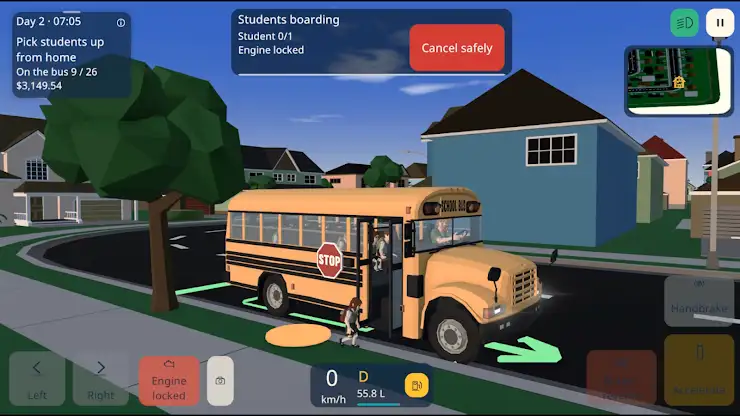 School Bus Simulator Pro screenshot 3