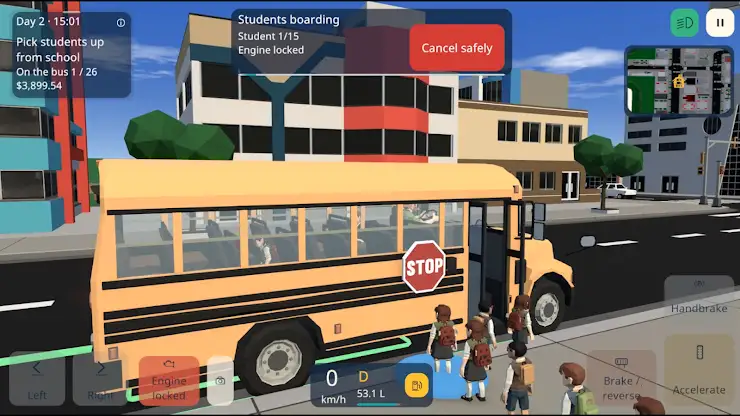 School Bus Simulator Pro screenshot 2