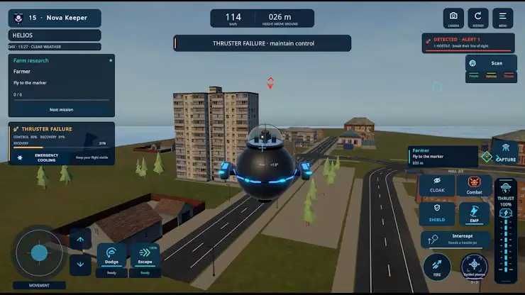 UFO Crash Simulator Pro screenshot 4