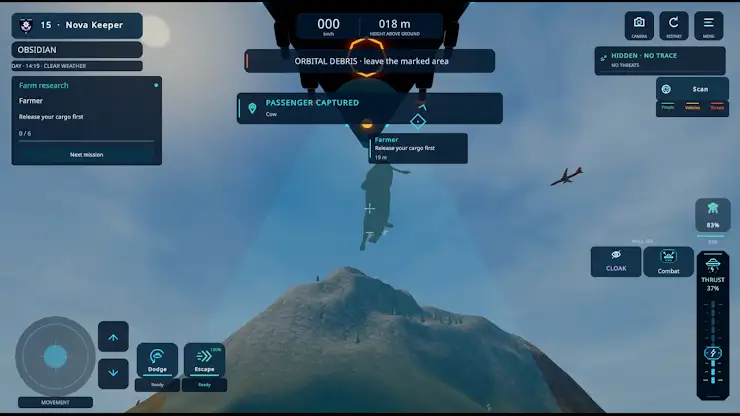 UFO Crash Simulator Pro screenshot 3