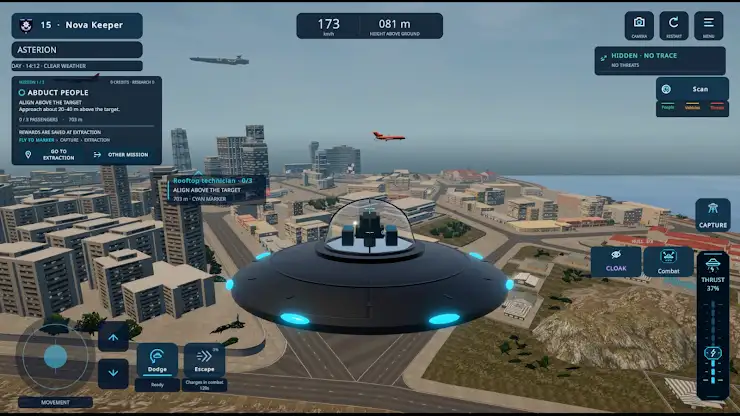 UFO Crash Simulator Pro screenshot 5
