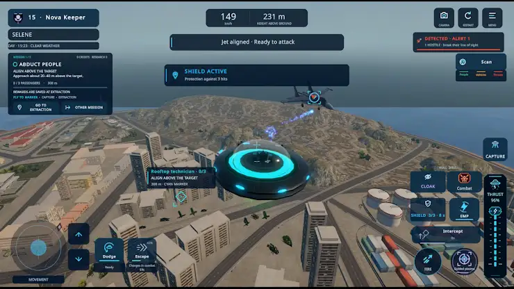 UFO Crash Simulator Pro screenshot 6